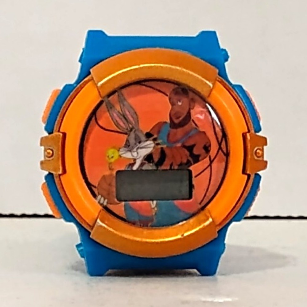Accutime Space Jam A New Legacy Kids Digital Quartz Watch 44mm Blue Strap